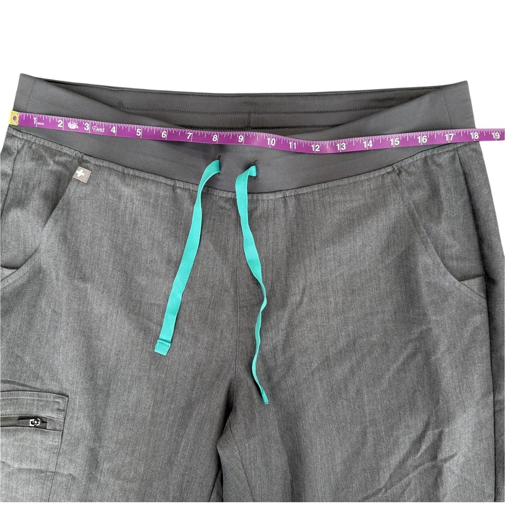 FIGS NWT Zamora 2.0 Scrub Pants Women Large Graphite Grey Jogger PO 3743 - Picture 9 of 12